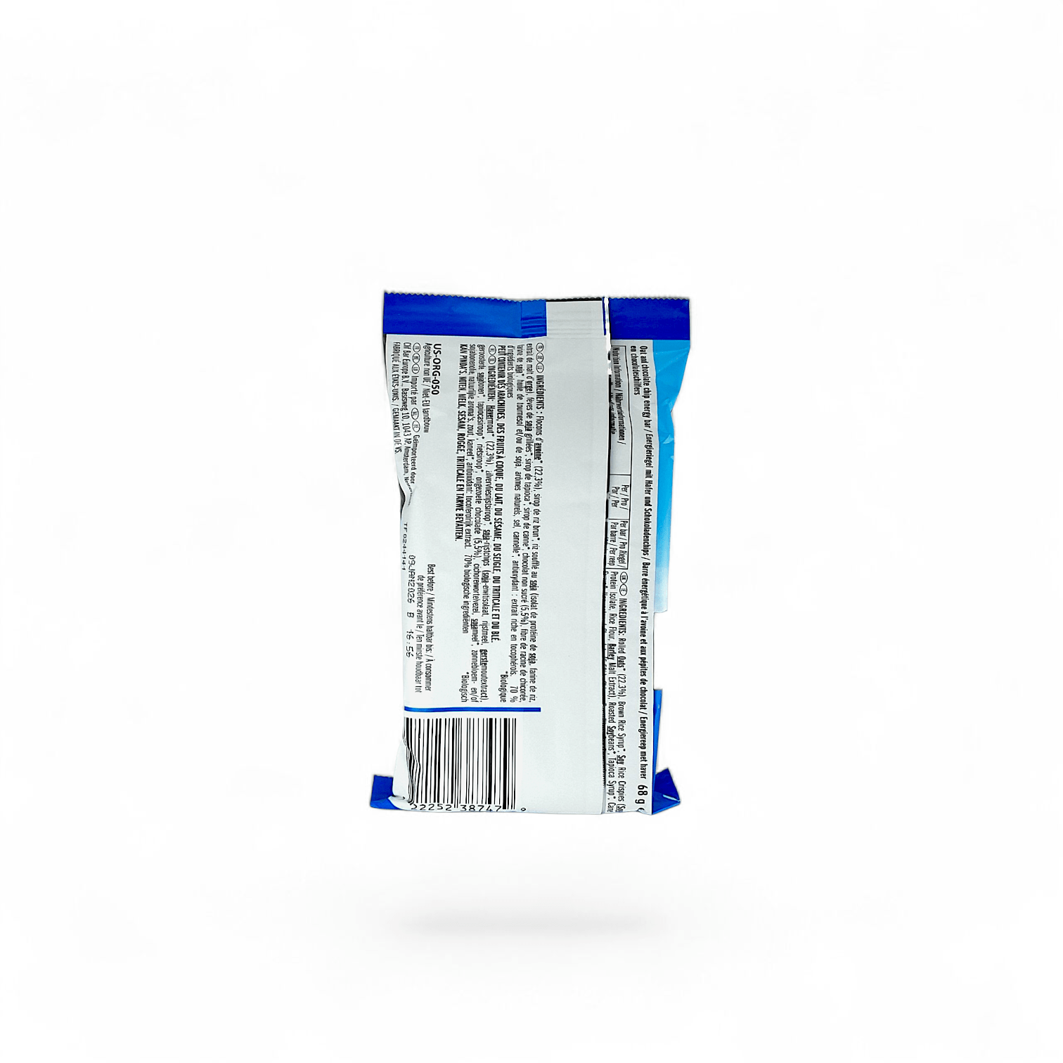 Clif Bar Chocolate Chip 12 Pack 70% Organic