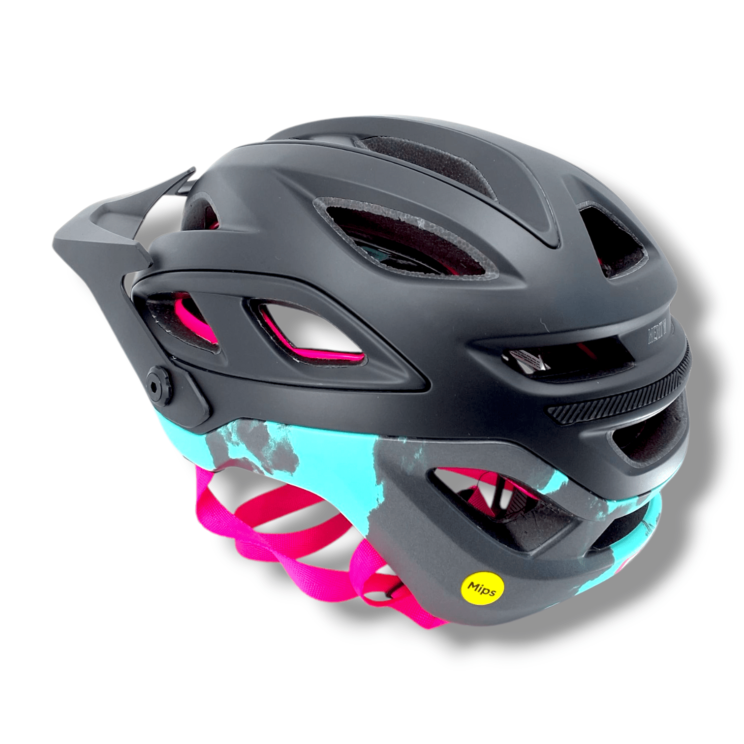 Giro Merit Spherical Woman'S Dirt Helmet 2022: Black Ice Dye M 55-59Cm
