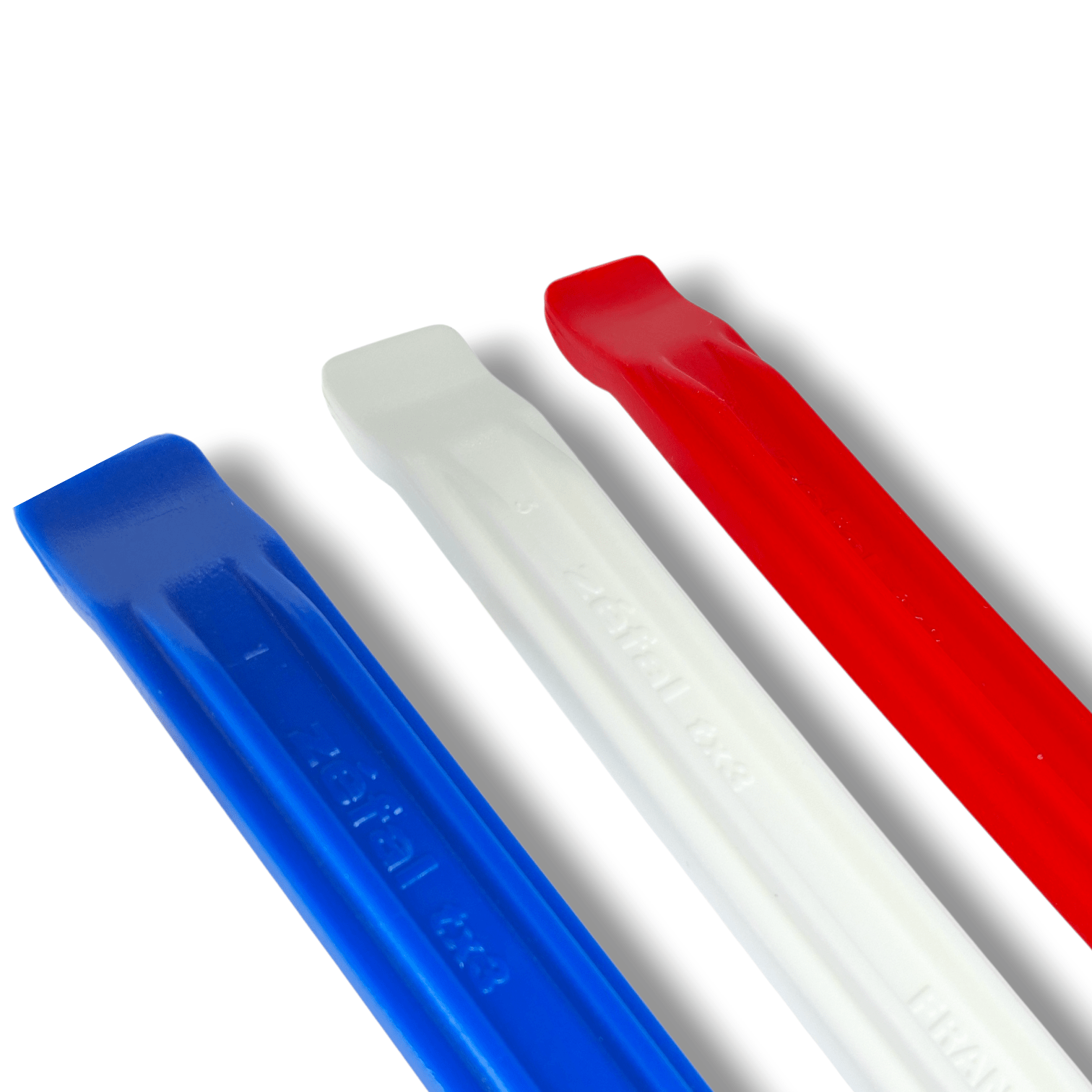 Zefal Dp20 Tyre Levers 3 Pc Blu/Wht/Red