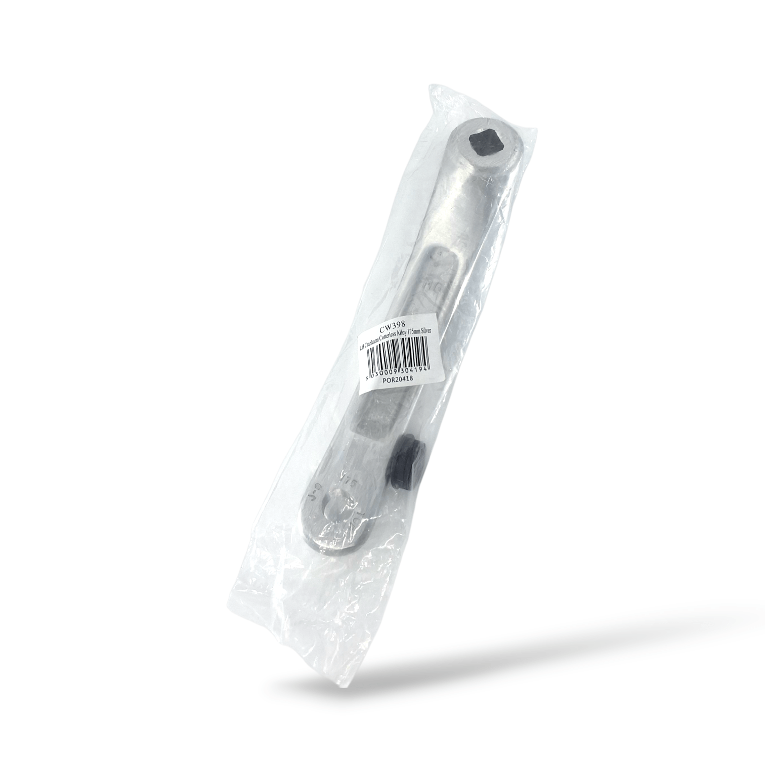 Oxford LH Crankarm Cotterless Alloy 175mm Silver