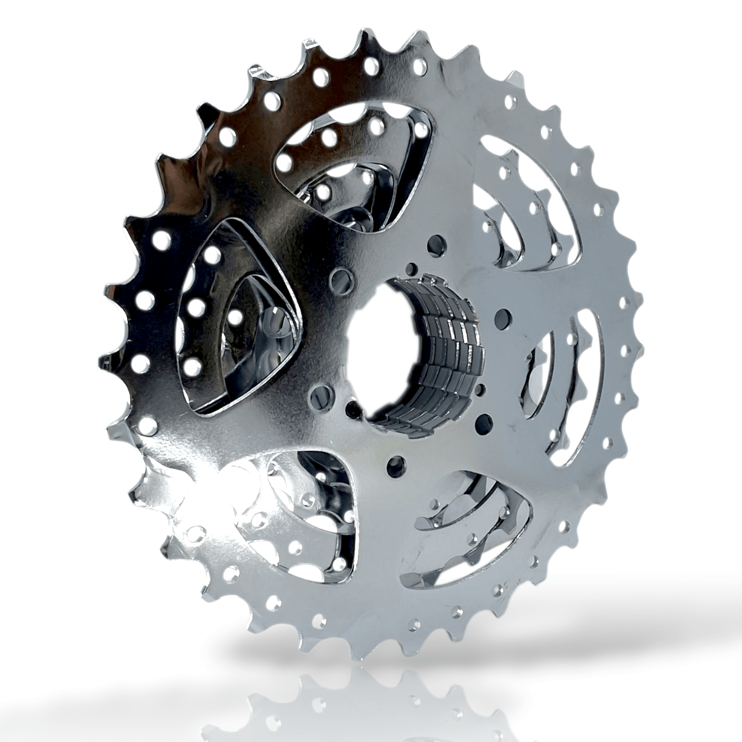 Sram Powerpack Pg-730 Cassette/PC-830 Chain 7 Speed 12-32T Works - 7 speed - Grey