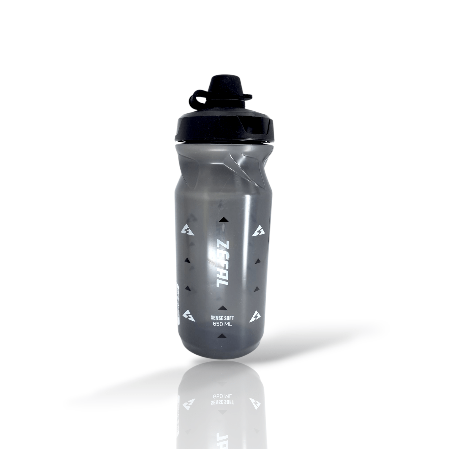 Zefal Sense Soft 65 No-Mud Bottle Smoked Black
