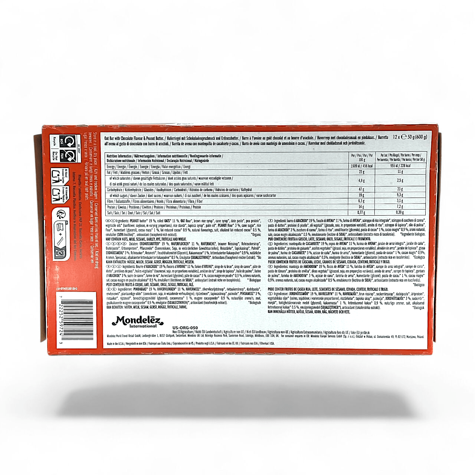 Clif Nut Butter Bar Chocolate Peanut Butter 12 Pack