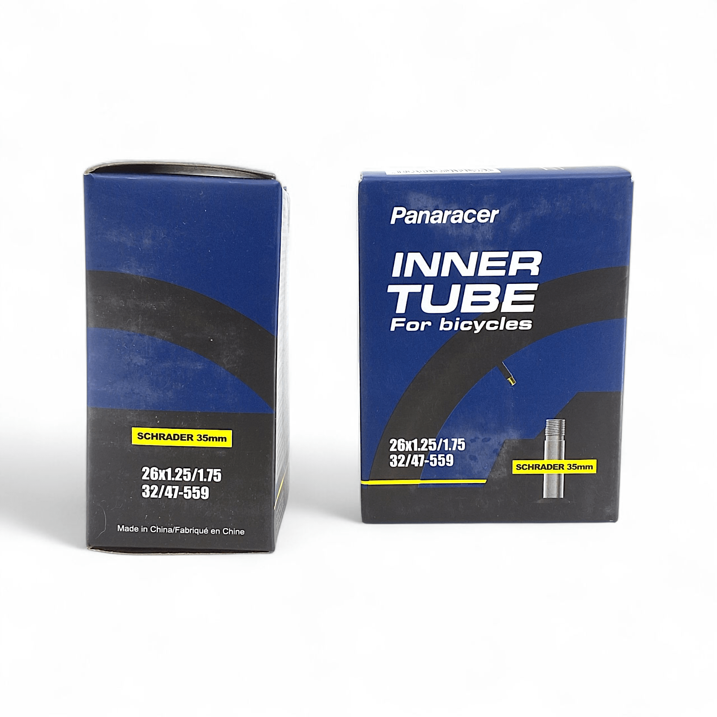 Panaracer Premium Inner Tube 26 Inch: Black/Black 26X1.25-1.75" 35Mm (Schrader)