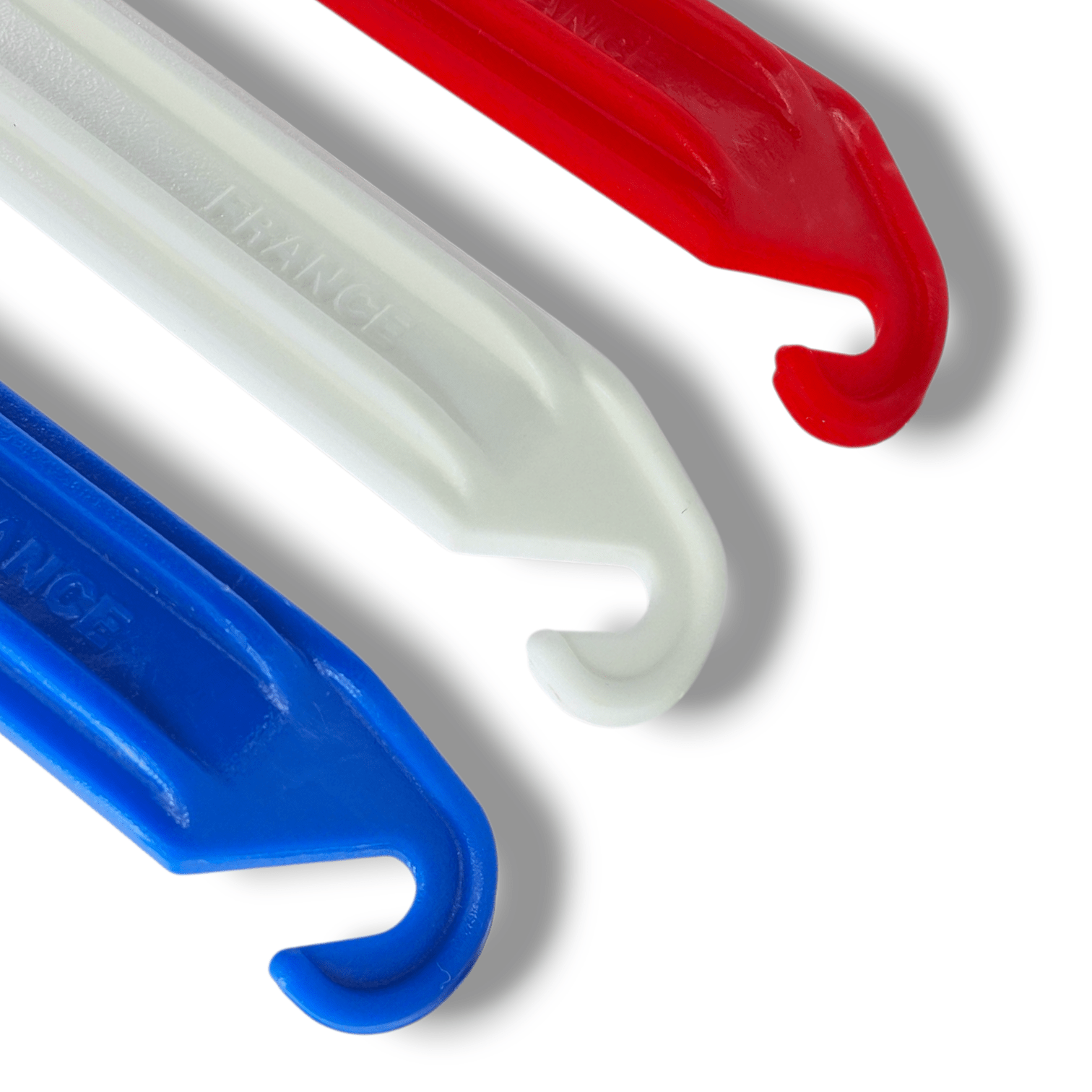 Zefal Dp20 Tyre Levers 3 Pc Blu/Wht/Red