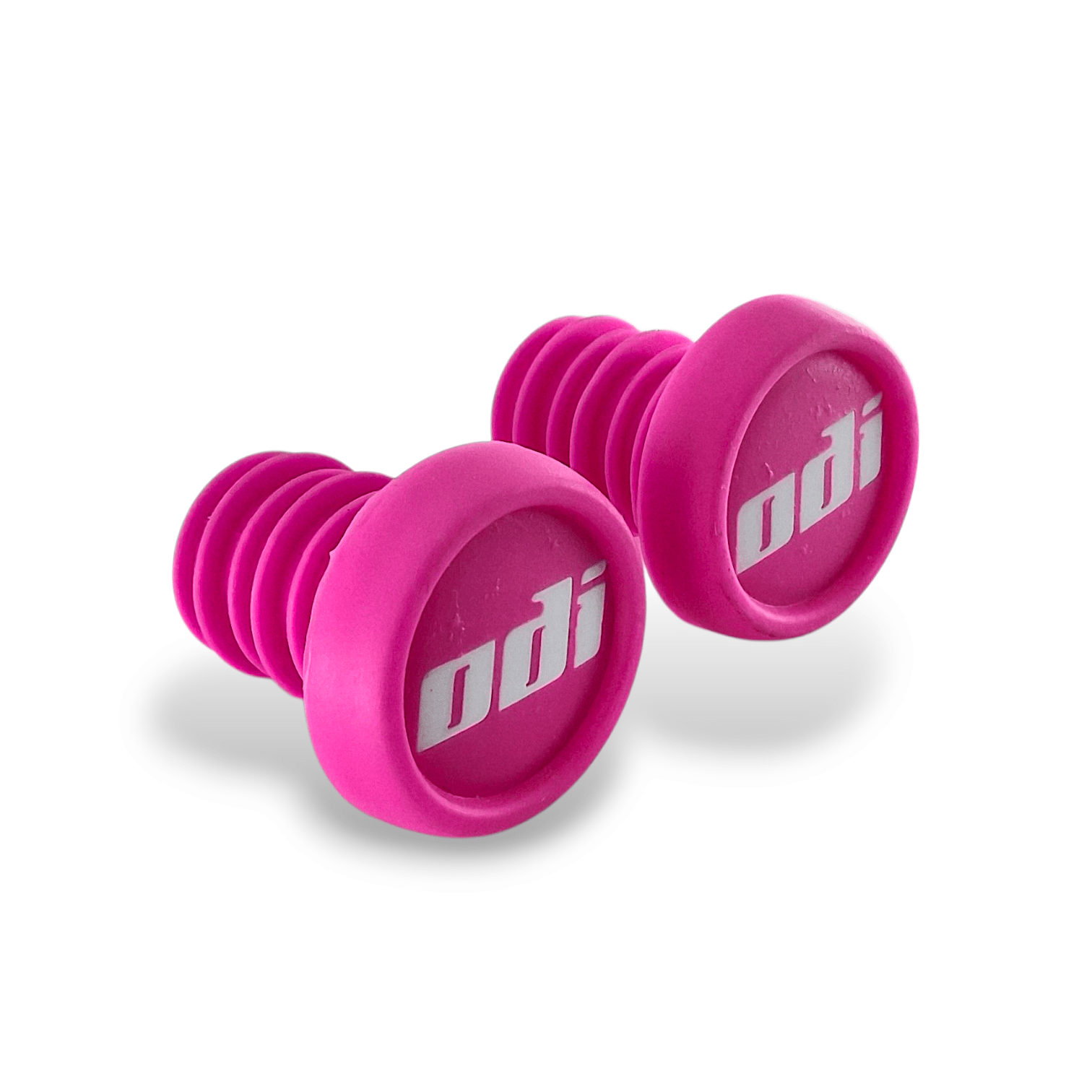ODI BMX 2 Colour Push In Plugs - Pink