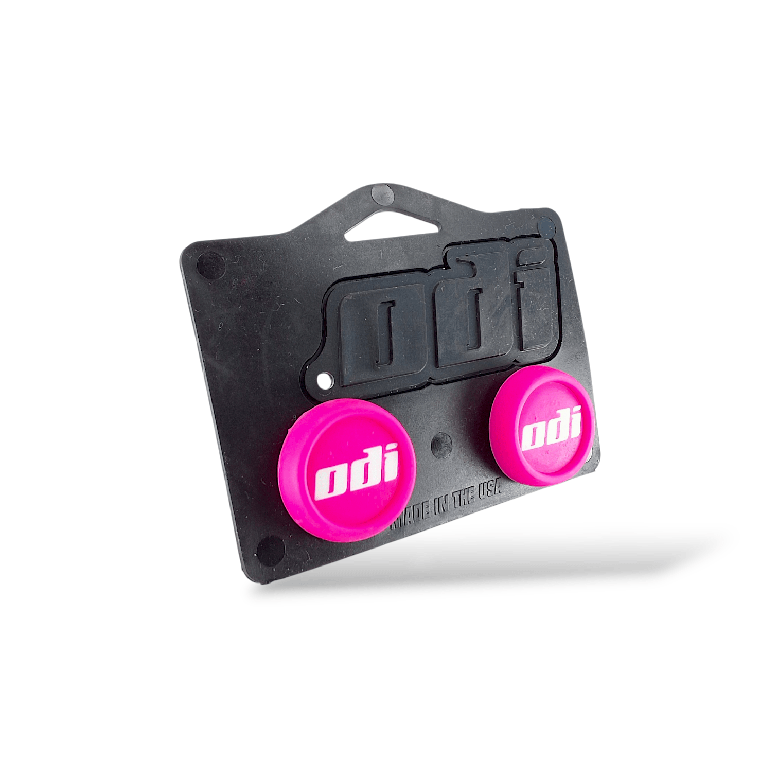 ODI BMX 2 Colour Push In Plugs - Pink