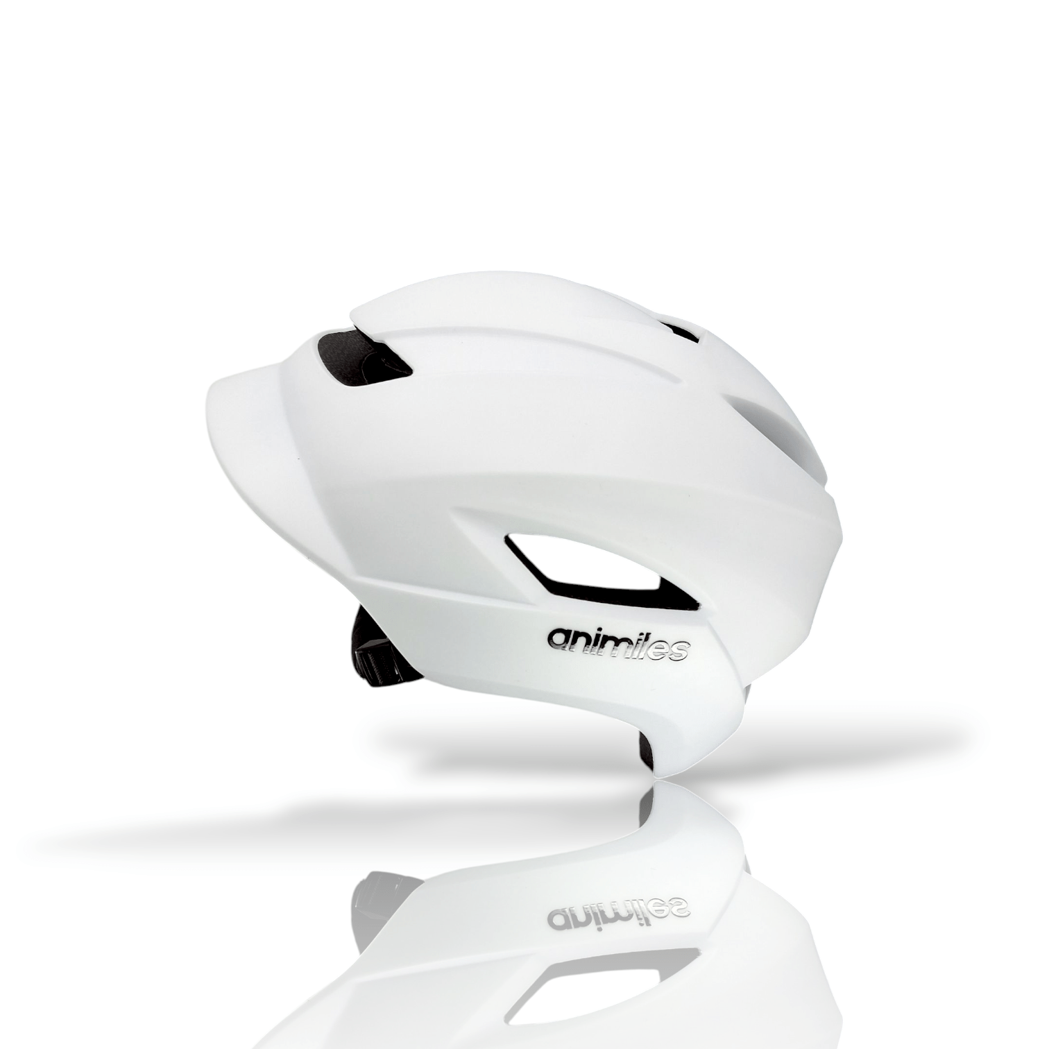 Animiles Adult Helmet - White L 57-61cm