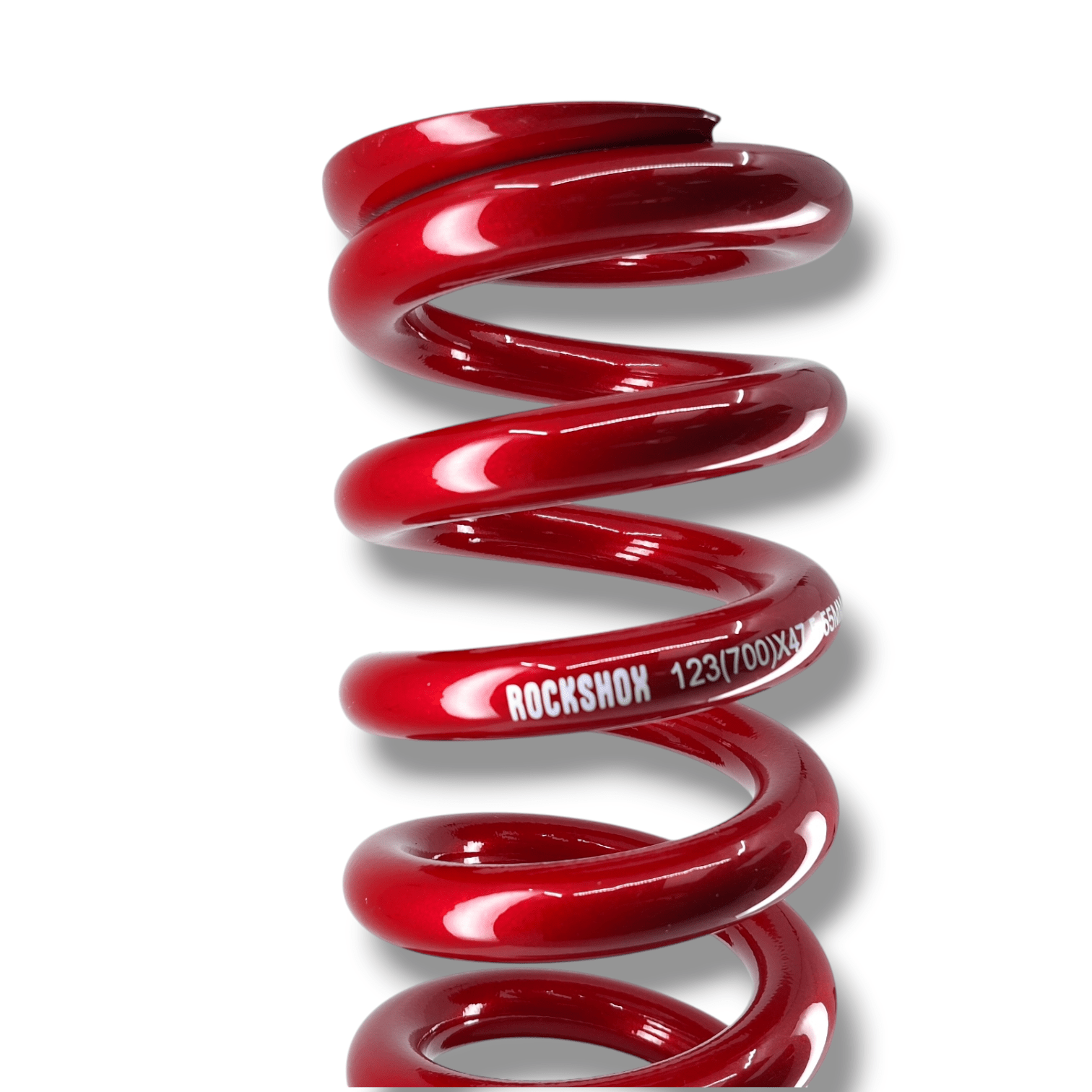Rockshox Spring, Metric Coil, Electric Red, Length 134Mm, Spring Travel (47.5-55Mm):  700Lb