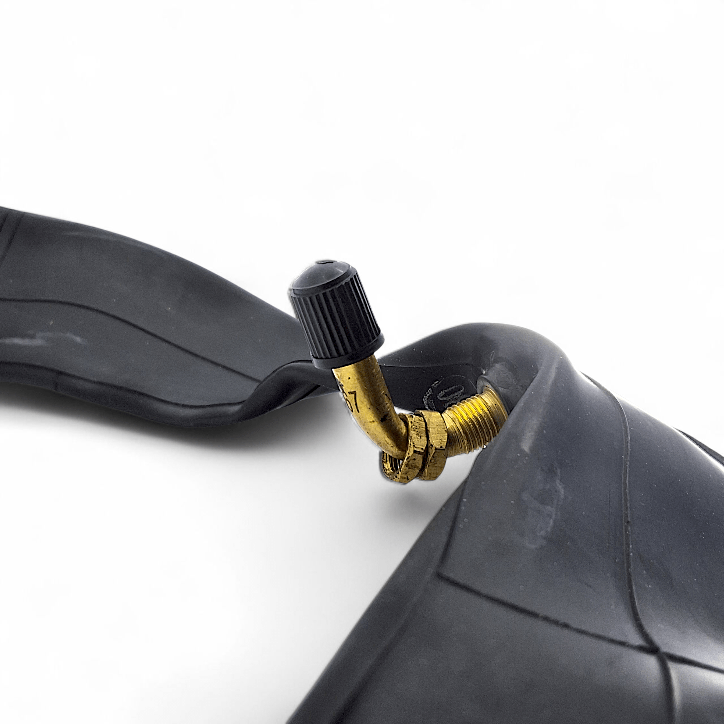 CST 12 1/2 X 2 1/4 Inch Inner Tube With A 90 Degree Schrader - 12.5 - Black