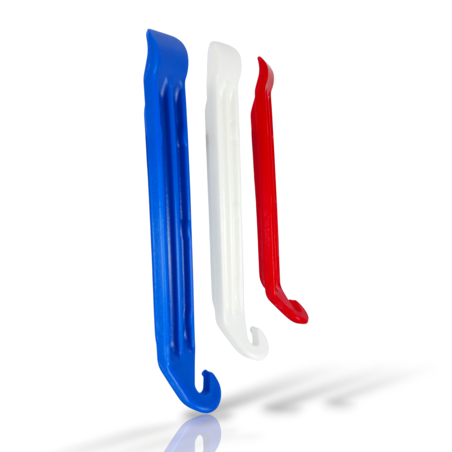 Zefal Dp20 Tyre Levers 3 Pc Blu/Wht/Red