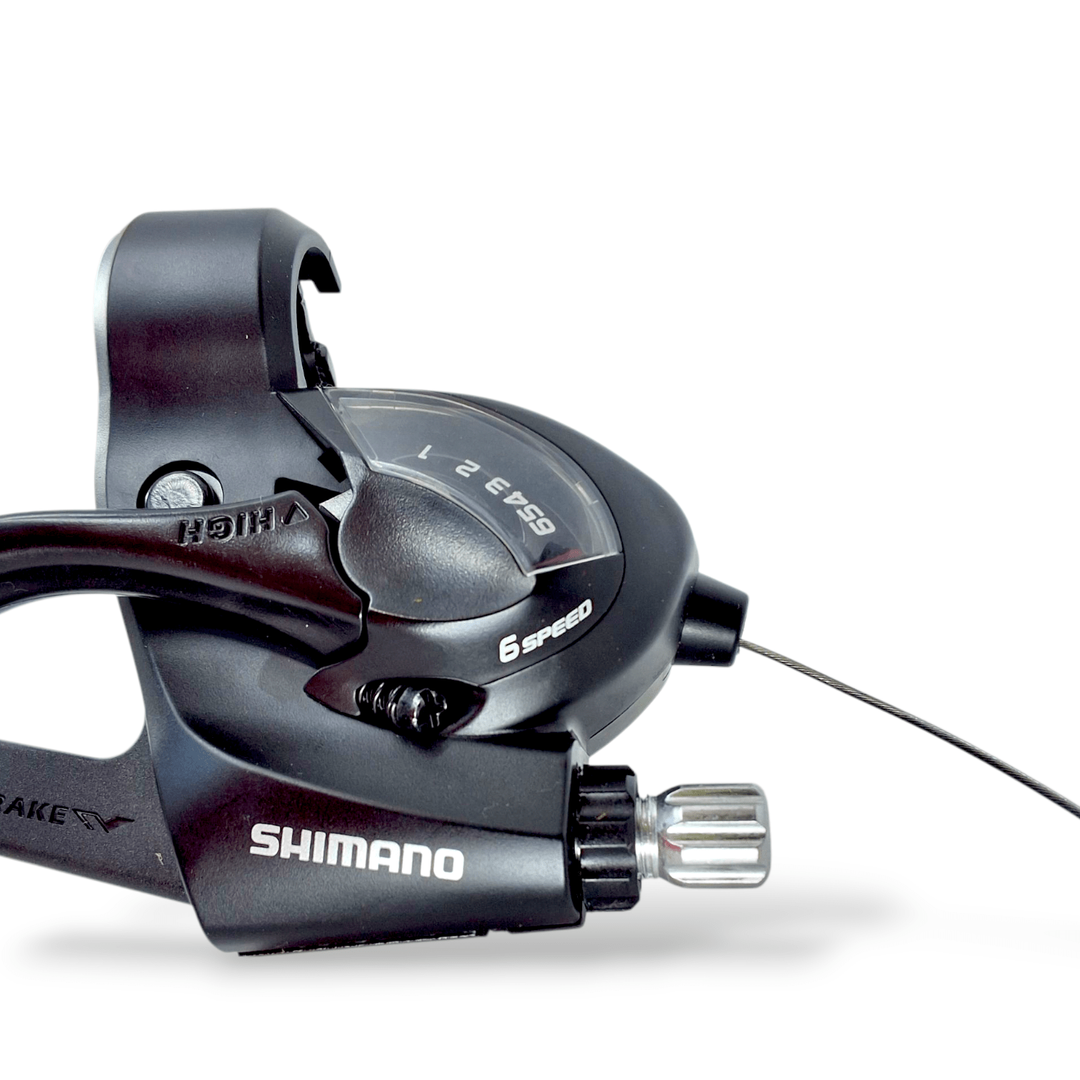 Shimano Altus ST-EF41 EZ fire plus STI set for V-brakes, 2-finger lever, black