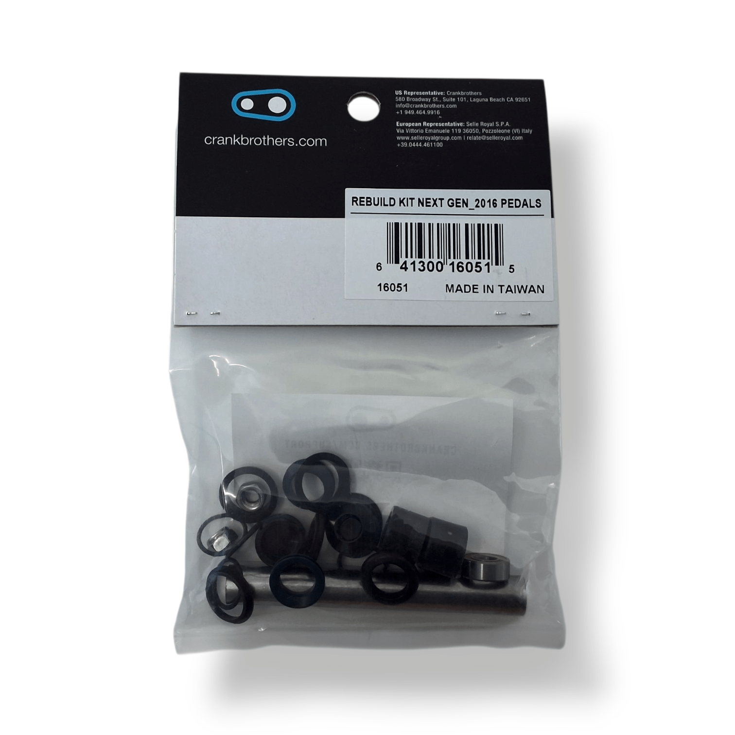 Crankbrothers Refresh Kits - Silver/Black
