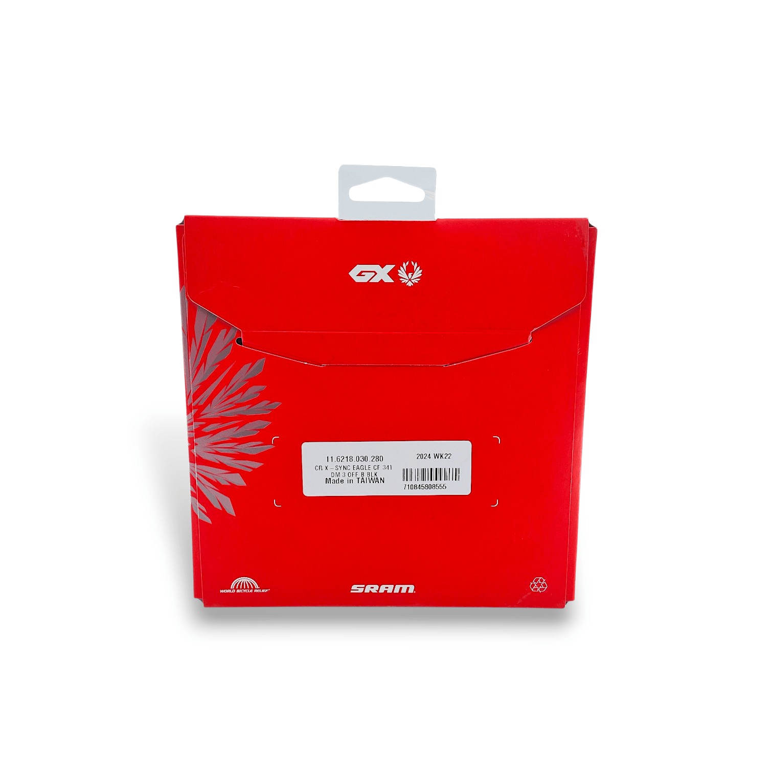 Sram Chain Ring X-Sync 2 Direct Mount 3Mm Offset Boost Cold Forged Aluminum: Black 34T