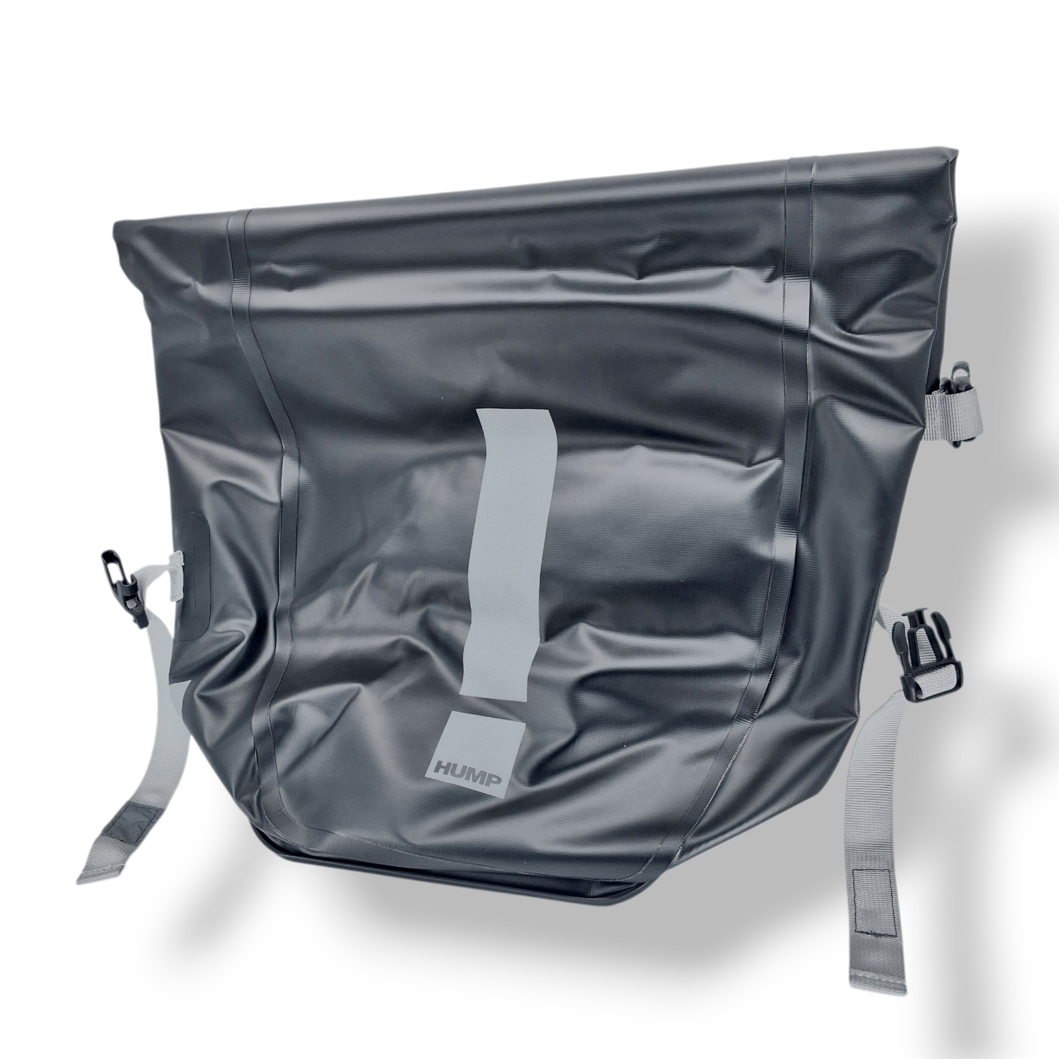 HUMP Reflective Waterproof 30L Single Pannier - BLACK