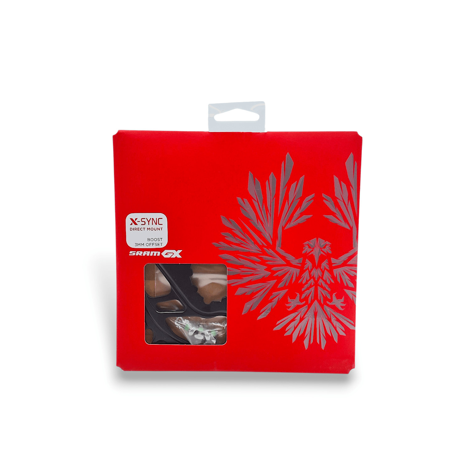 Sram Chain Ring X-Sync 2 Direct Mount 3Mm Offset Boost Cold Forged Aluminum: Black 34T