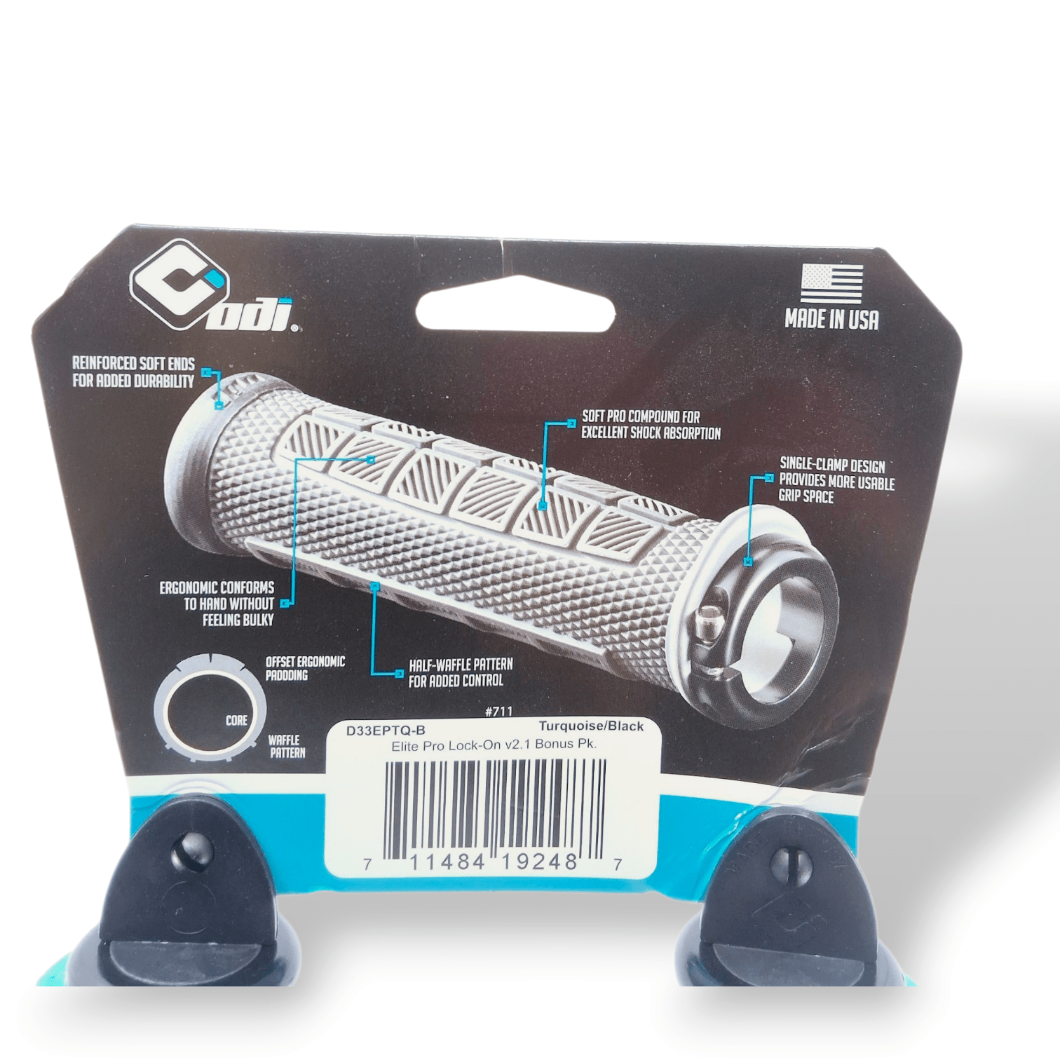 ODI Elite Pro MTB Lock On Grips 130mm - YETI Special Edition