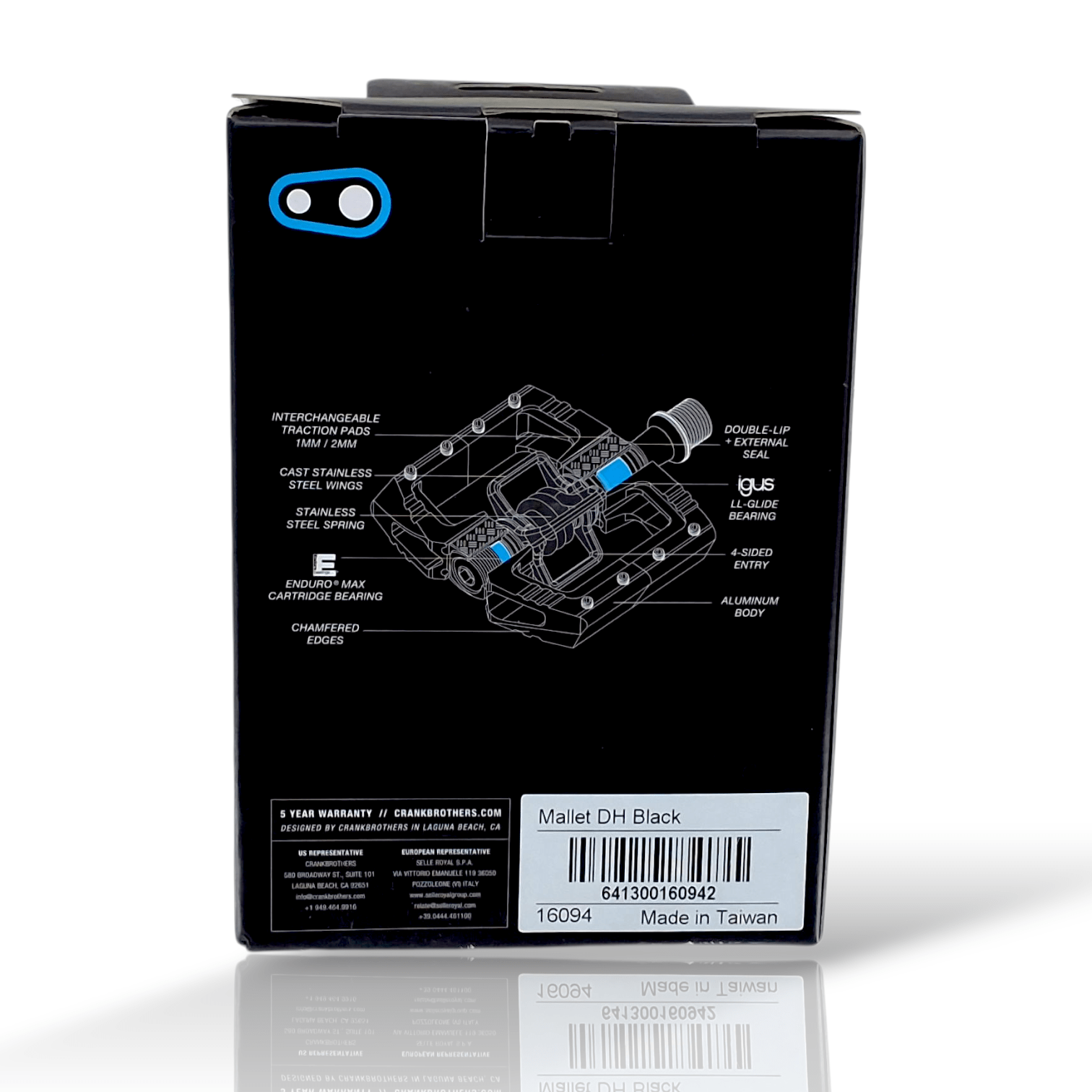 Crankbrothers Mallet DH - Black