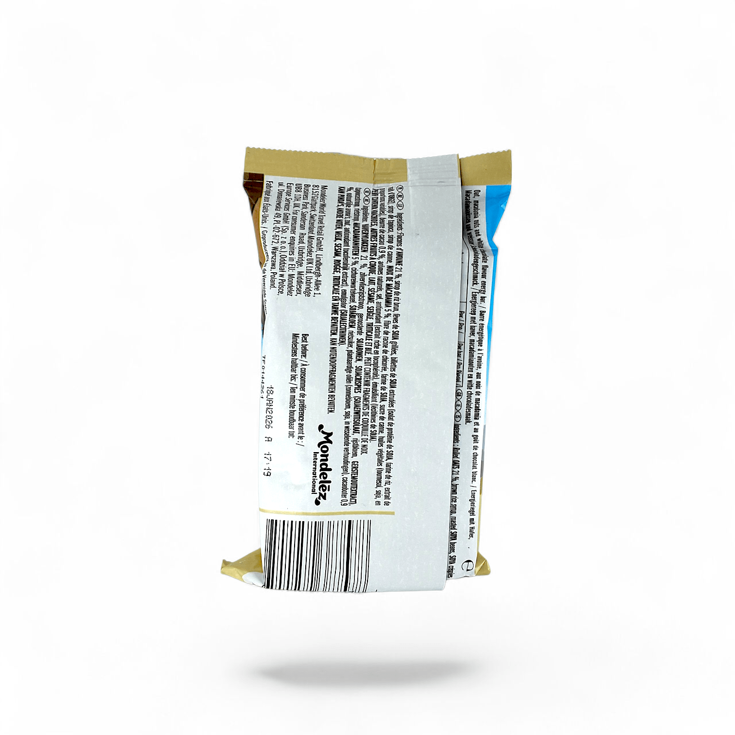 Clif Bar White Chocolate Macadamia 12 Pack 70% Organic