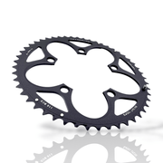Sram Spare - Chain Ring Road 50T 110 B V2 Aluminium 4Mm Black (50-34): Black 50T
