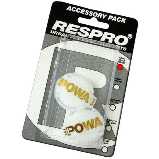 Respro Powa Elite Valves Pack of 2 Clear / Gold