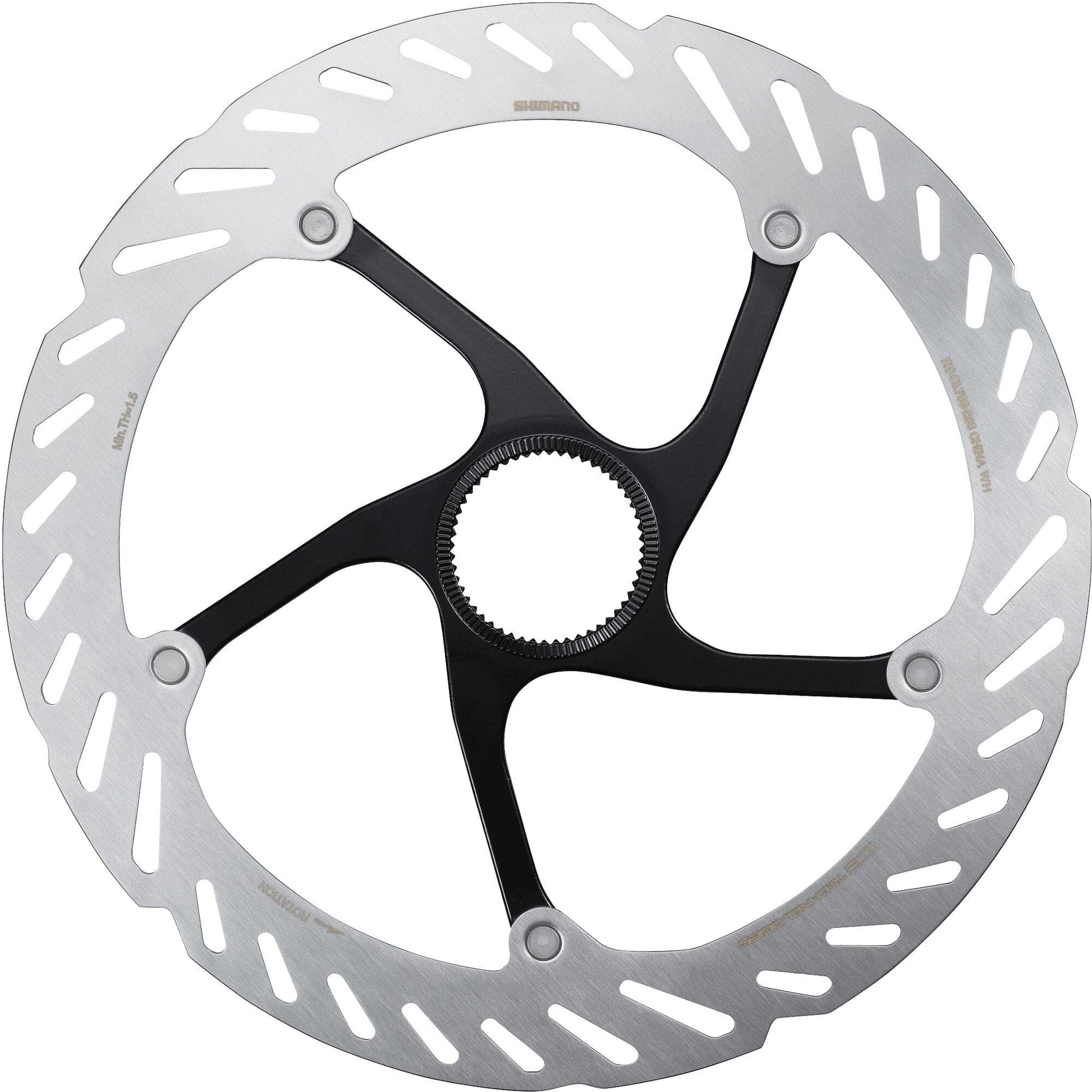 Shimano-RT-CL700-Ice-Tech-rotor-with-external-lockring,-203-mm