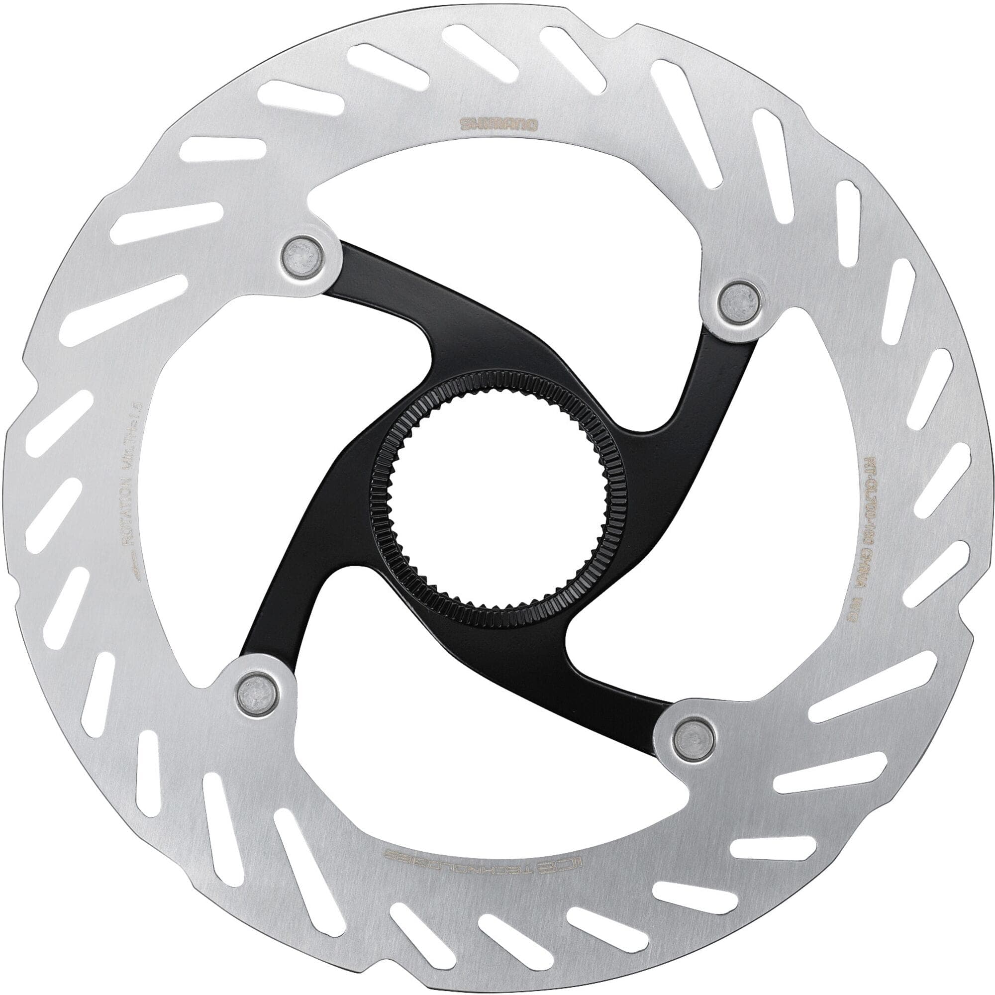 Shimano-RT-CL700-Ice-Tech-rotor-with-external-lockring,-160-mm