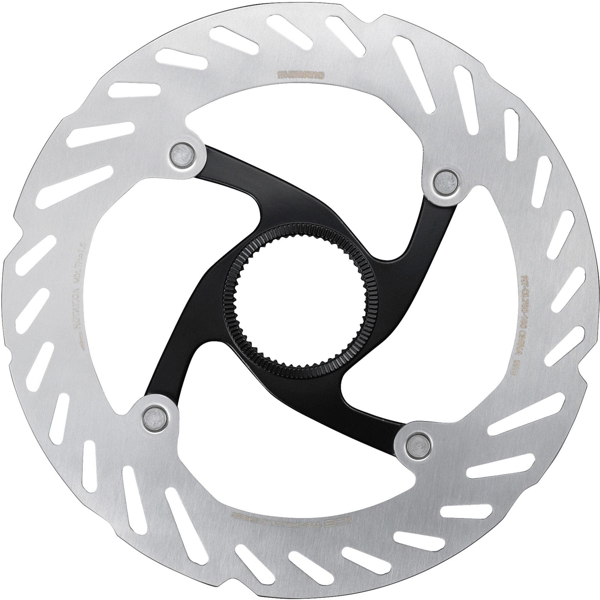Shimano-RT-CL700-Ice-Tech-rotor-with-internal-lockring,-160-mm