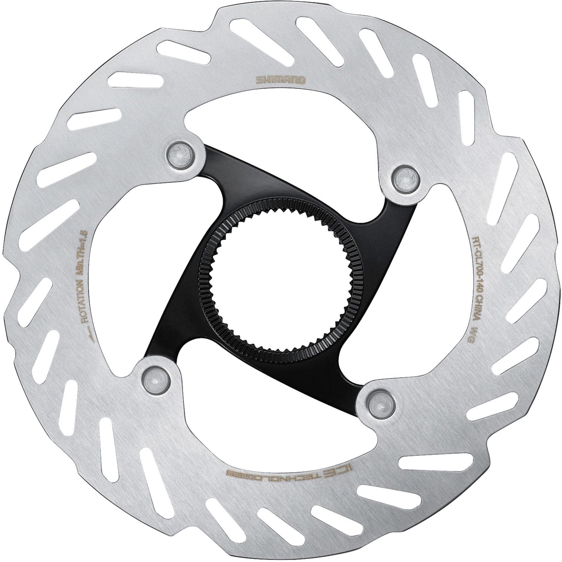 Shimano-RT-CL700-Ice-Tech-rotor-with-external-lockring,-140-mm