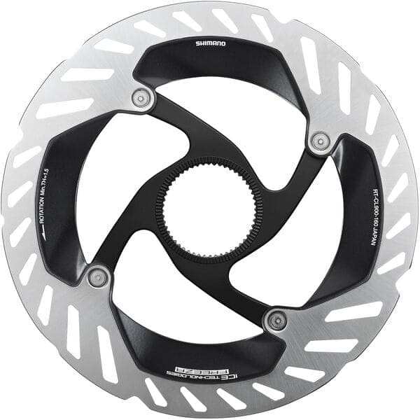 Shimano Dura-Ace RT-CL900 Ice Tech FREEZA rotor with external lockring, 160 mm