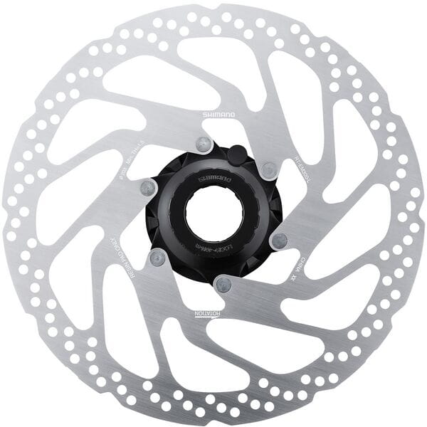 Shimano STEPS RT-EM300 rotor with internal and external lockring; 203 mm