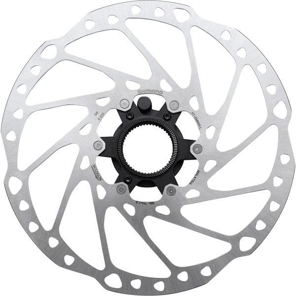 Shimano STEPS RT-EM600 Steps Center Lock disc rotor, external lockring and magnet - 203 mm