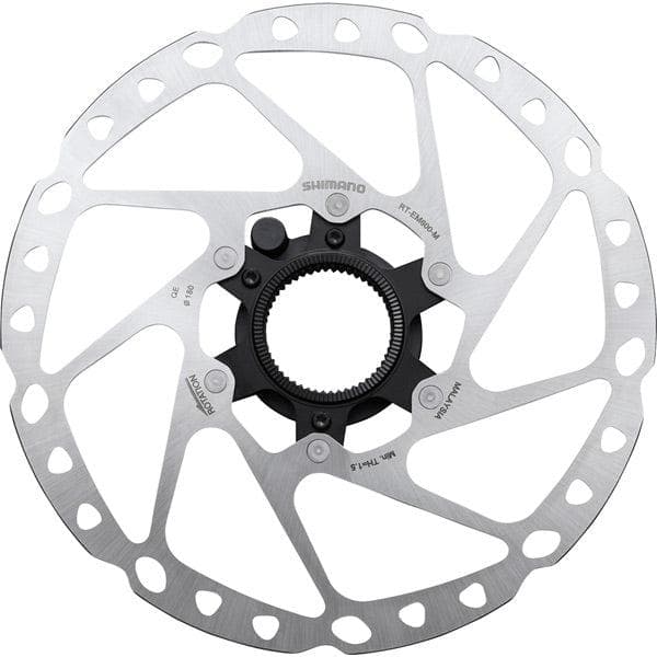 Shimano STEPS RT-EM600 Steps Center Lock disc rotor, external lockring and magnet
