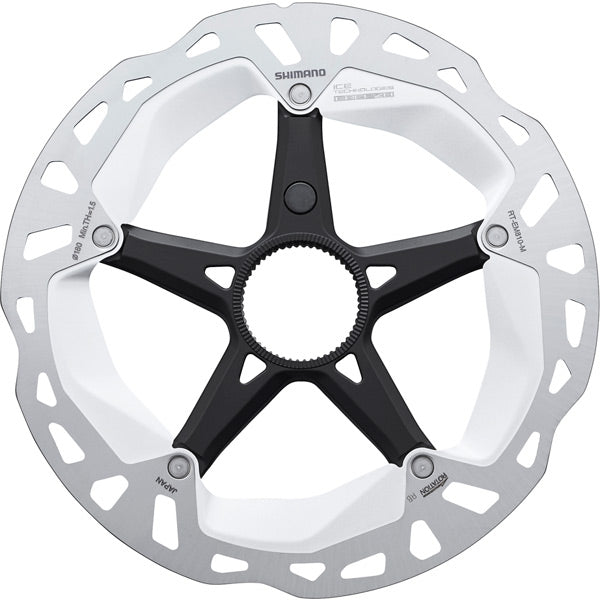 Shimano STEPS RT-EM810 Steps rotor; internal lockring and magnet; Ice Tech; 160 mm