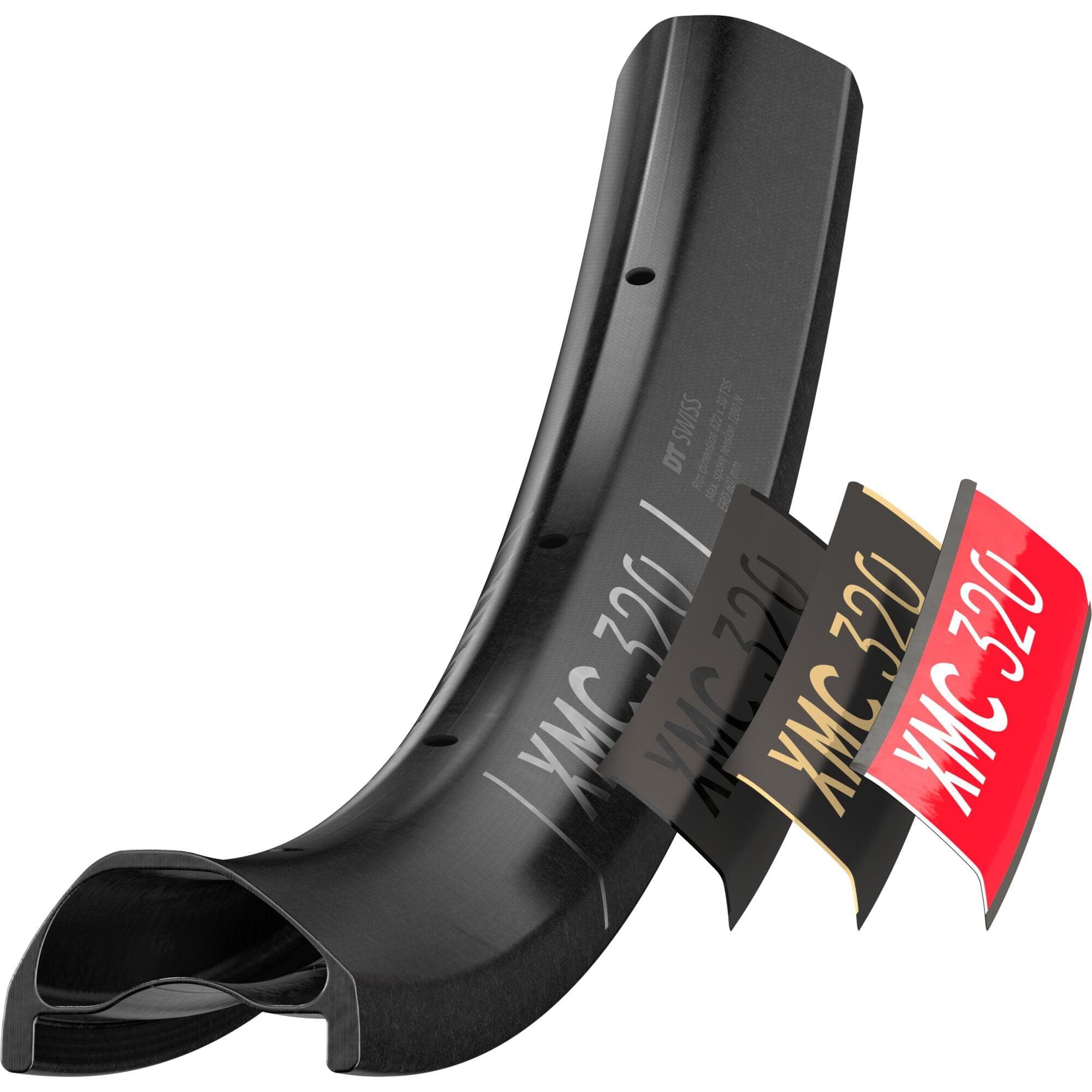 DT Swiss XMC 320 Carbon disc-specific 28 hole Presta-drilled black - 29"