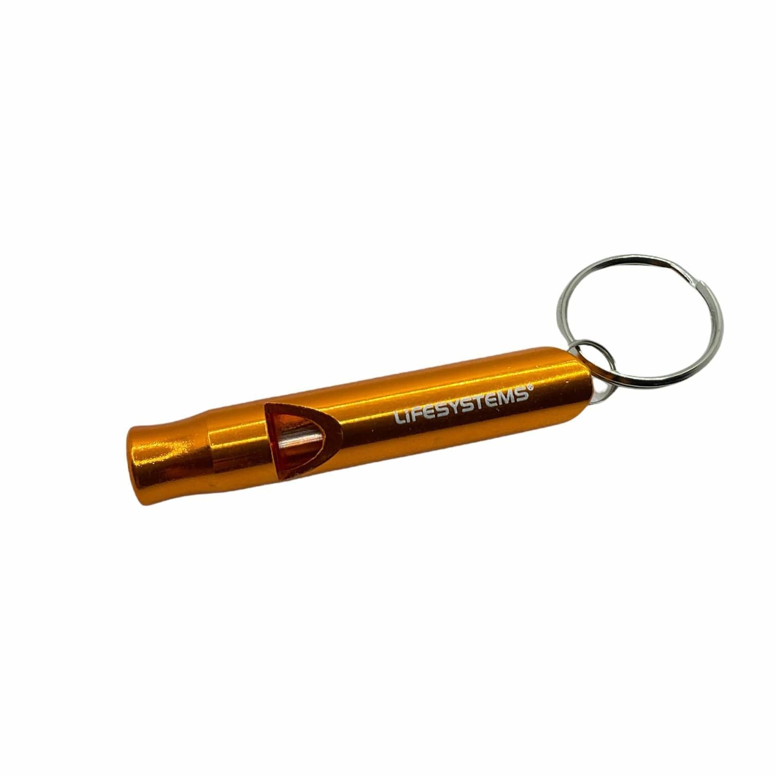 Lifesystems Mountain Whistle - Tough, Lightweight Alloy Essential Outdoors Item - Orange