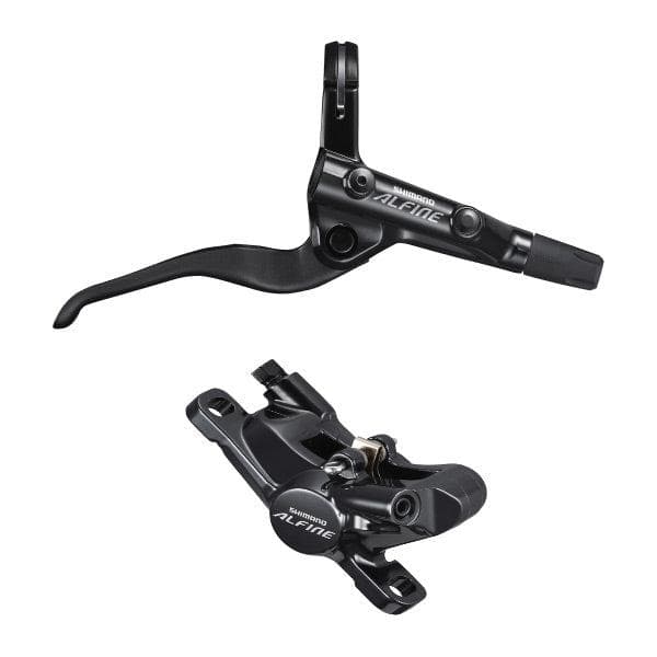 Shimano Alfine BR-S7000 Alfine bled brake lever/post mount calliper; black; right front