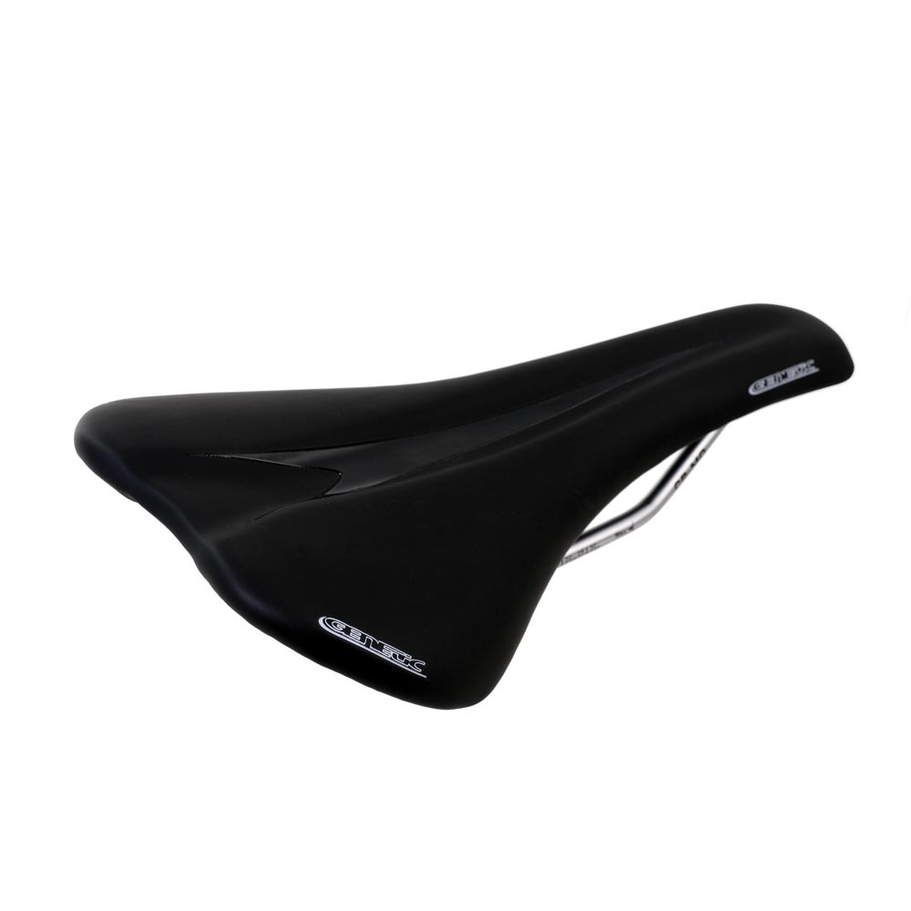 Genetic STV Saddle Black 143mm Wide