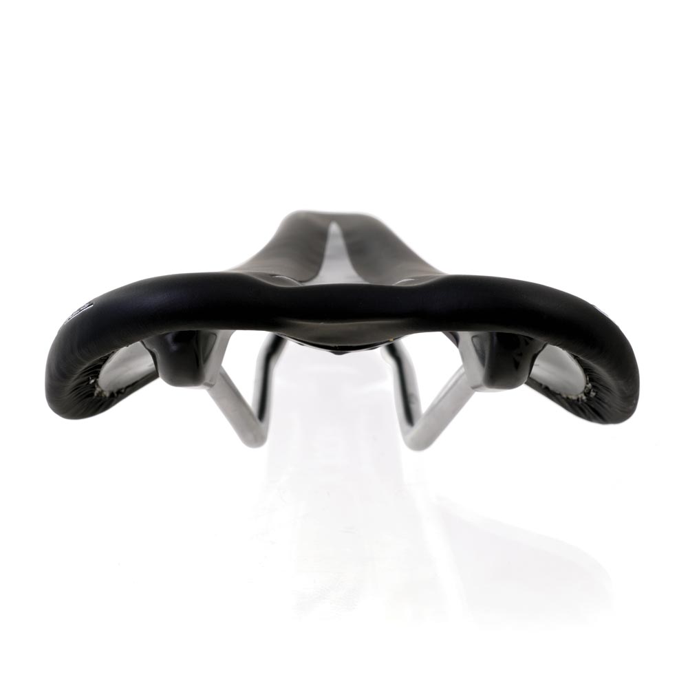 Genetic STV Saddle Black 143mm Wide