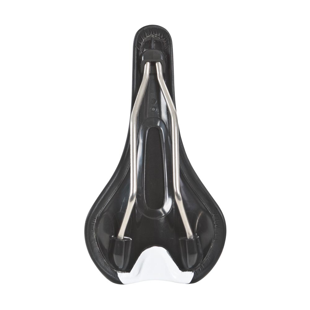 Genetic STV Saddle Black 143mm Wide