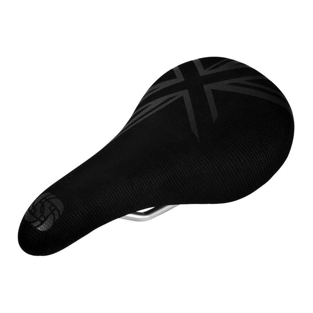 Gusset Components Fat Jack Railed Saddle Black 247x139mm