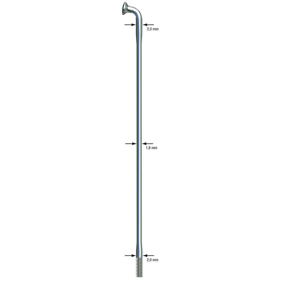 Sapim Race D/B 14/16G Sil 264mm (100)