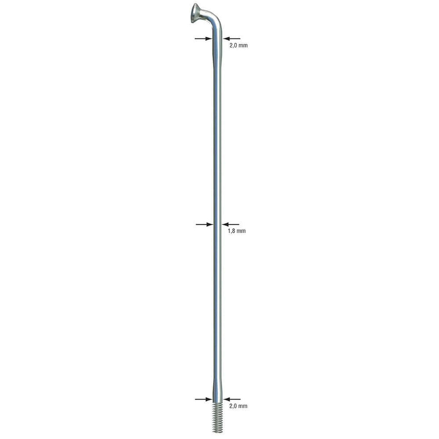 Sapim Race D/B 14/16G Sil 310mm (100)