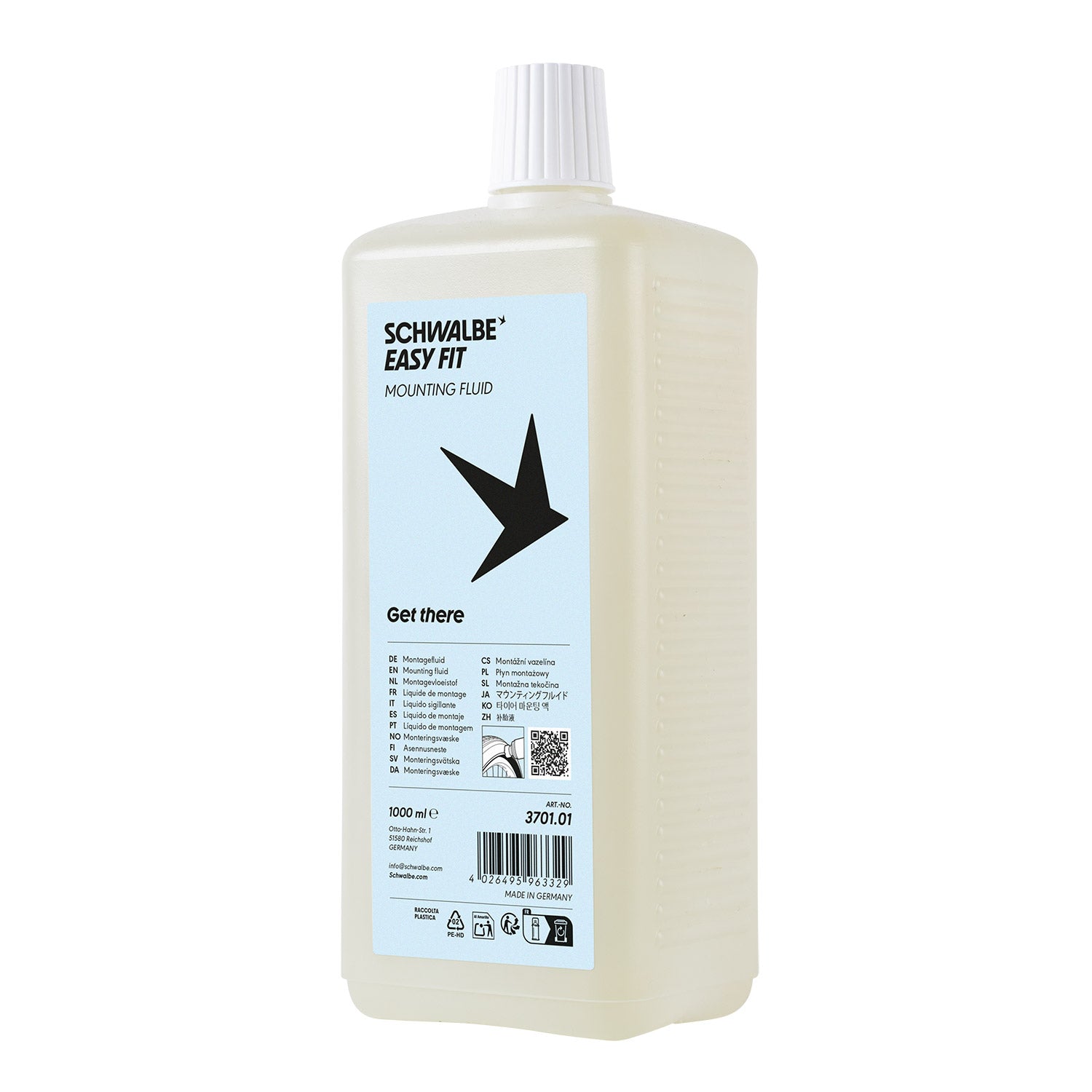 Schwalbe Easy Fit Mounting Fluid - 1L-New -  Mounting Fluid