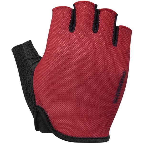 Shimano Clothing Men's, Airway Gloves, Red, Size L