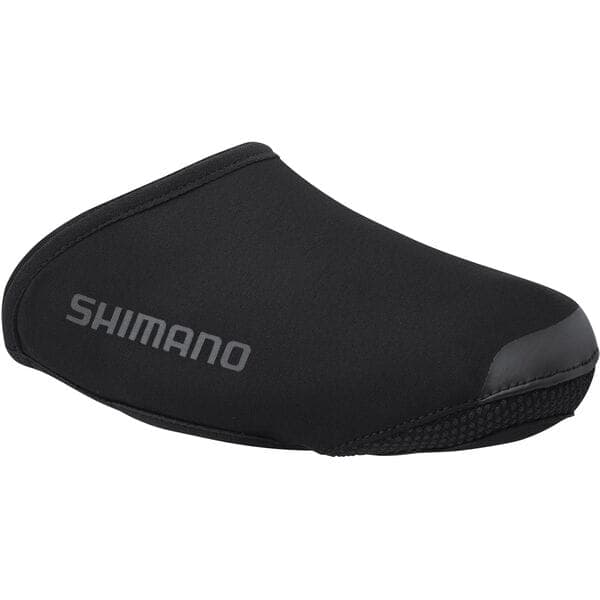 Shimano Clothing Unisex, Dual Softshell Toe Cover, Black, Size XL (44-46)