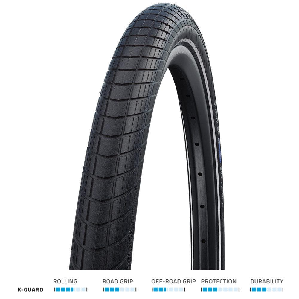 Schwalbe Big Apple K-Guard Blk/Refl