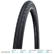 Schwalbe Delta Cruiser Plus PunctureGuard 20x1.75 Blk/Refl