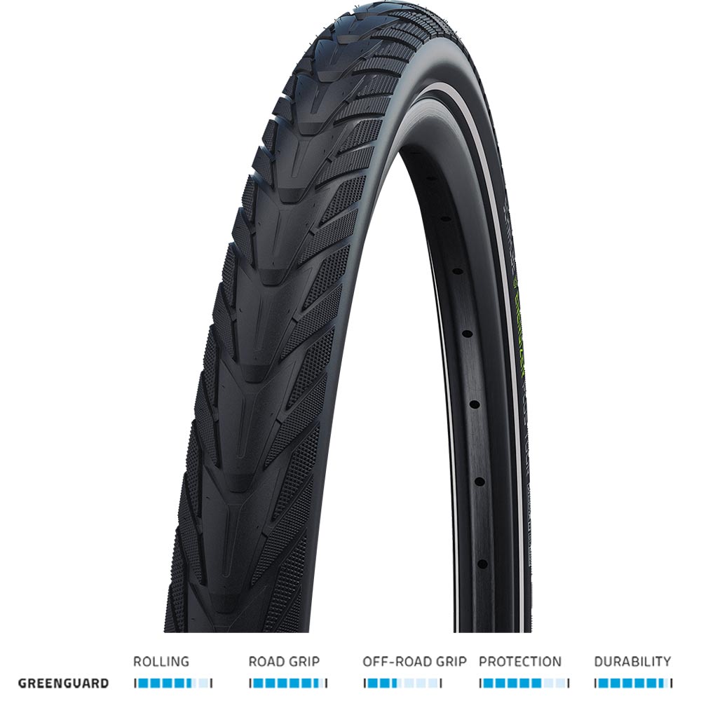 Schwalbe Energizer Plus GreenGuard 28x2.15 Blk/Refl