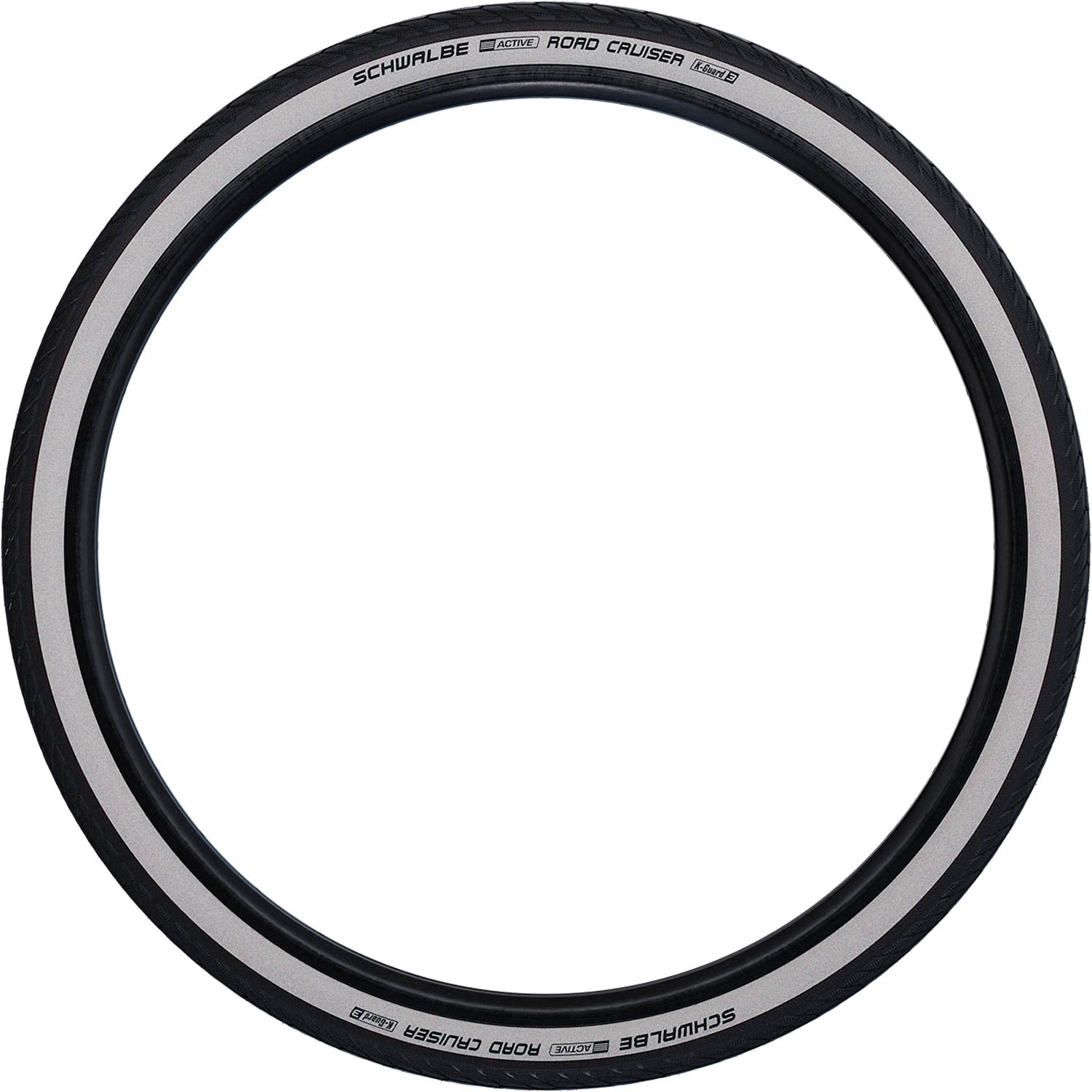 Schwalbe Road Cruiser K-Guard Green 20x1.75 - White Wall
